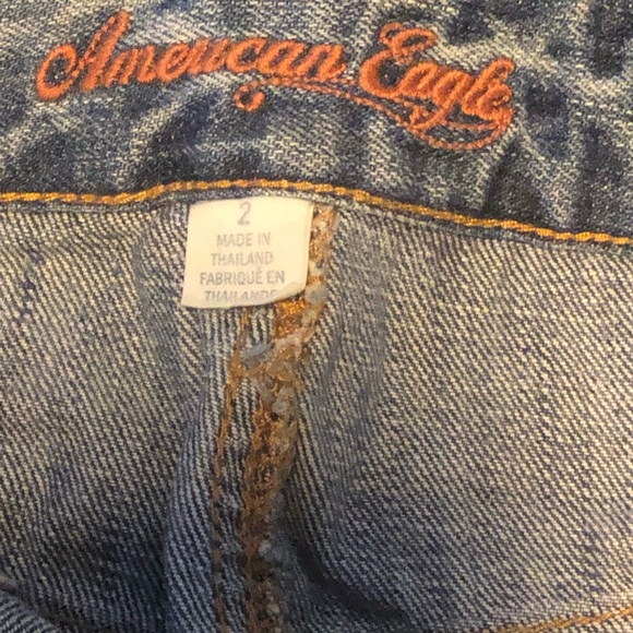 American Eagle jean skirt size 2 - Picture 2 of 4